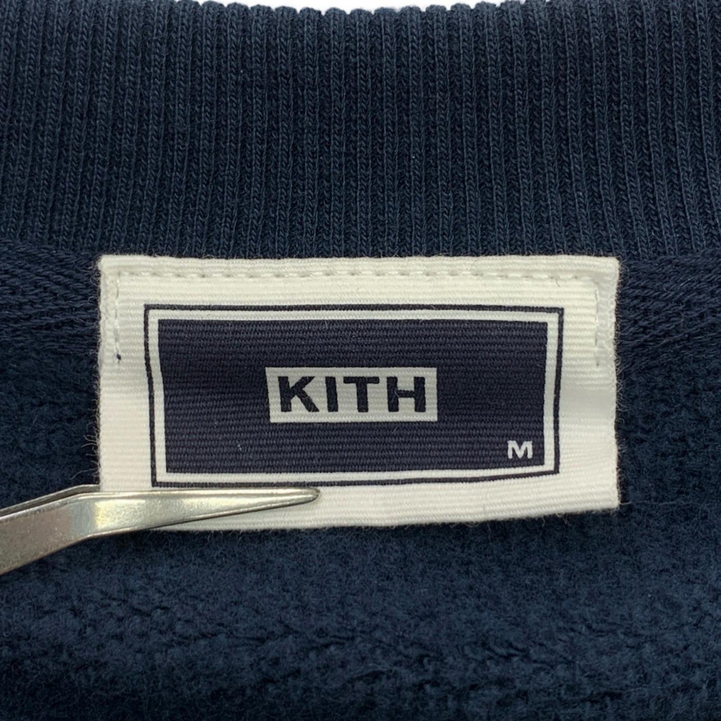 KITH | Kithmas Otter Nelson Crewneck Sweatshirt Navy Size: M