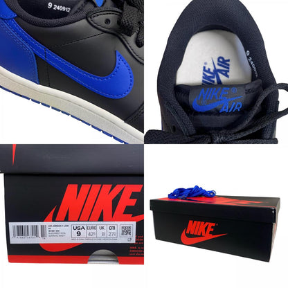NIKE | ナイキ Nike Air Jordan 1 Low '85 'Black and Royal Blue' スニーカー ブラック 27cm