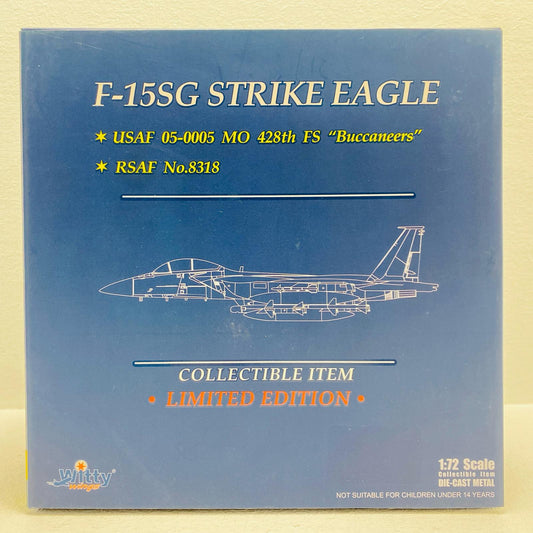 F-15SG アメリカ空軍 第428FS マウンテンホーム基