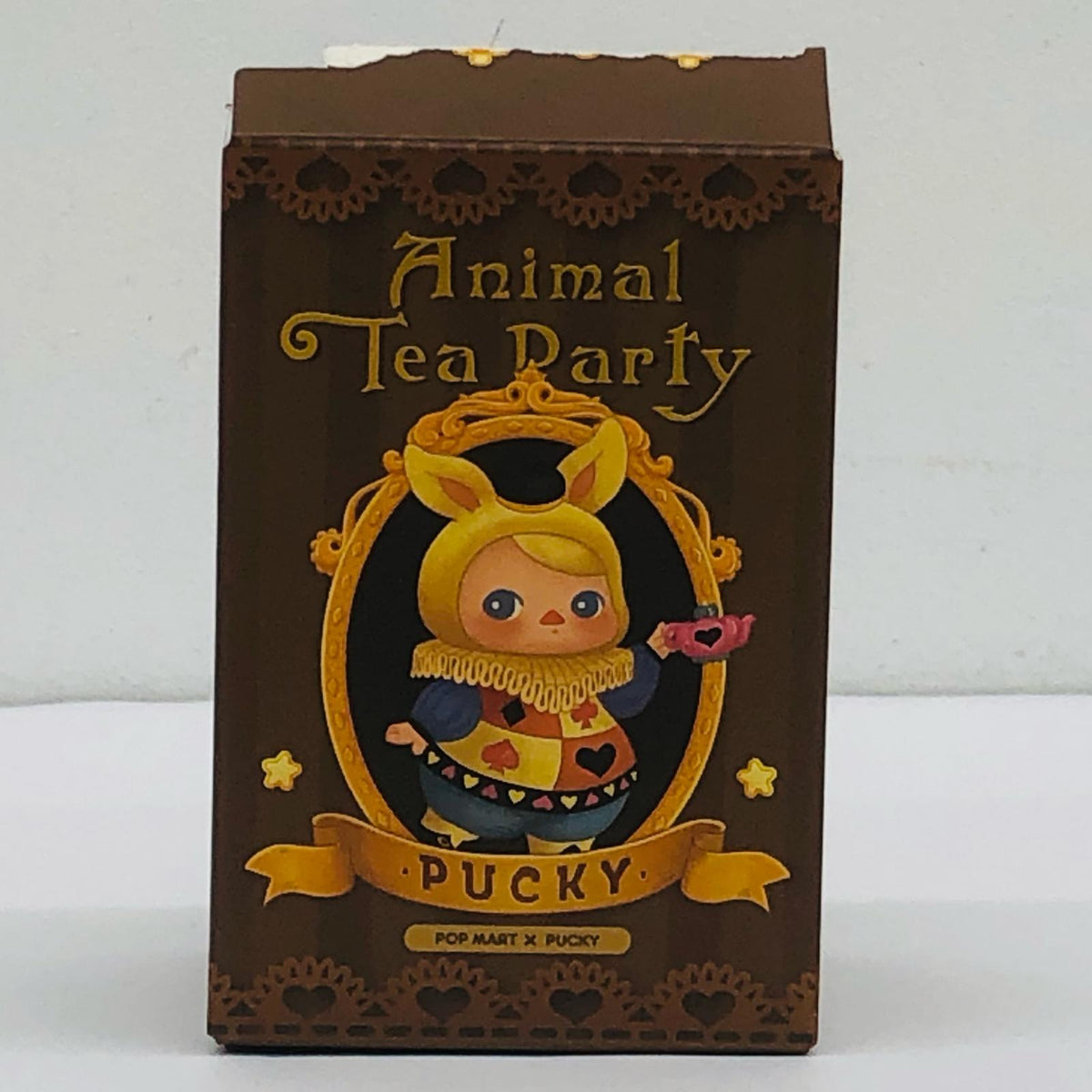 フィギュア PANGOLIN BABY 「POPMART PUCKY アニマル ティー パーティー シリーズ」 PANGOLIN BABY PUCKY アニマル ティー パーティー【フィギュア】【尾張小牧店】