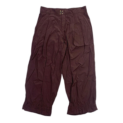 kolor | kolor PLEATS NYLON WIDEPANT Pants Brown Size: 2