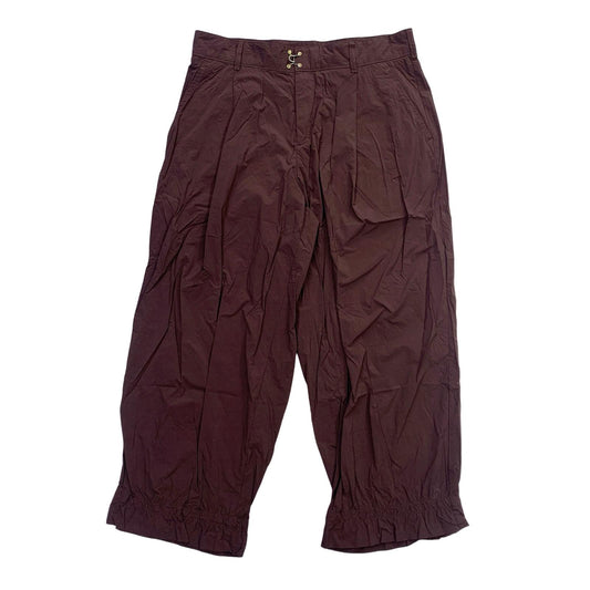 kolor | カラー PLEATS NYLON WIDEPANT パンツ ブラウン サイズ：2