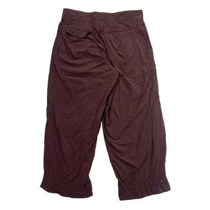 kolor | kolor PLEATS NYLON WIDEPANT Pants Brown Size: 2
