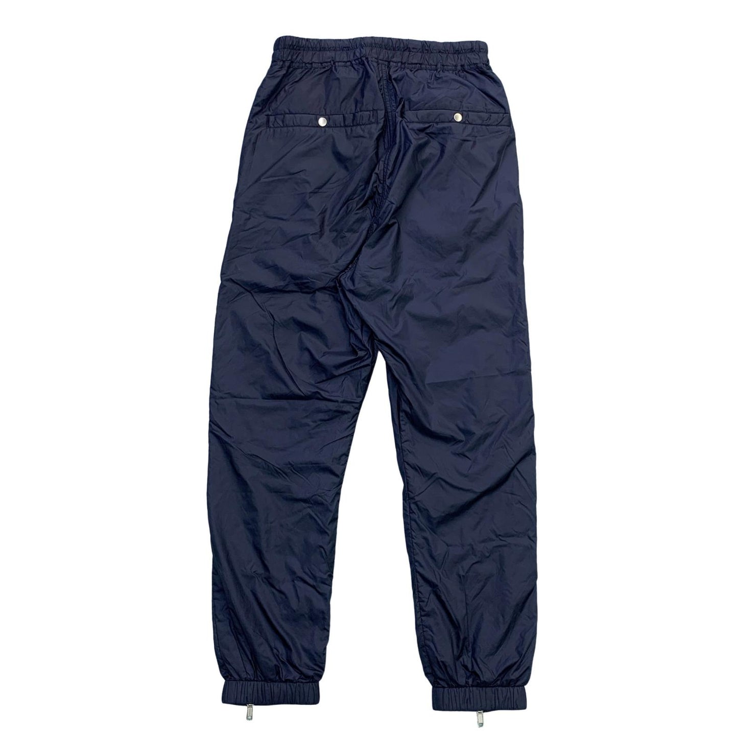 Rick Owens | Rick Owens Drawstring Zipped Cuff Jogger Pants Navy