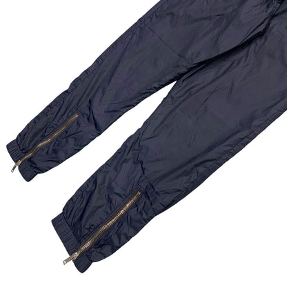 Rick Owens | Rick Owens Drawstring Zipped Cuff Jogger Pants Navy