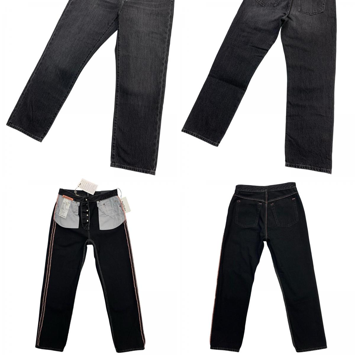 ACNE STUDIOS | Acne Studios Denim Pants Black