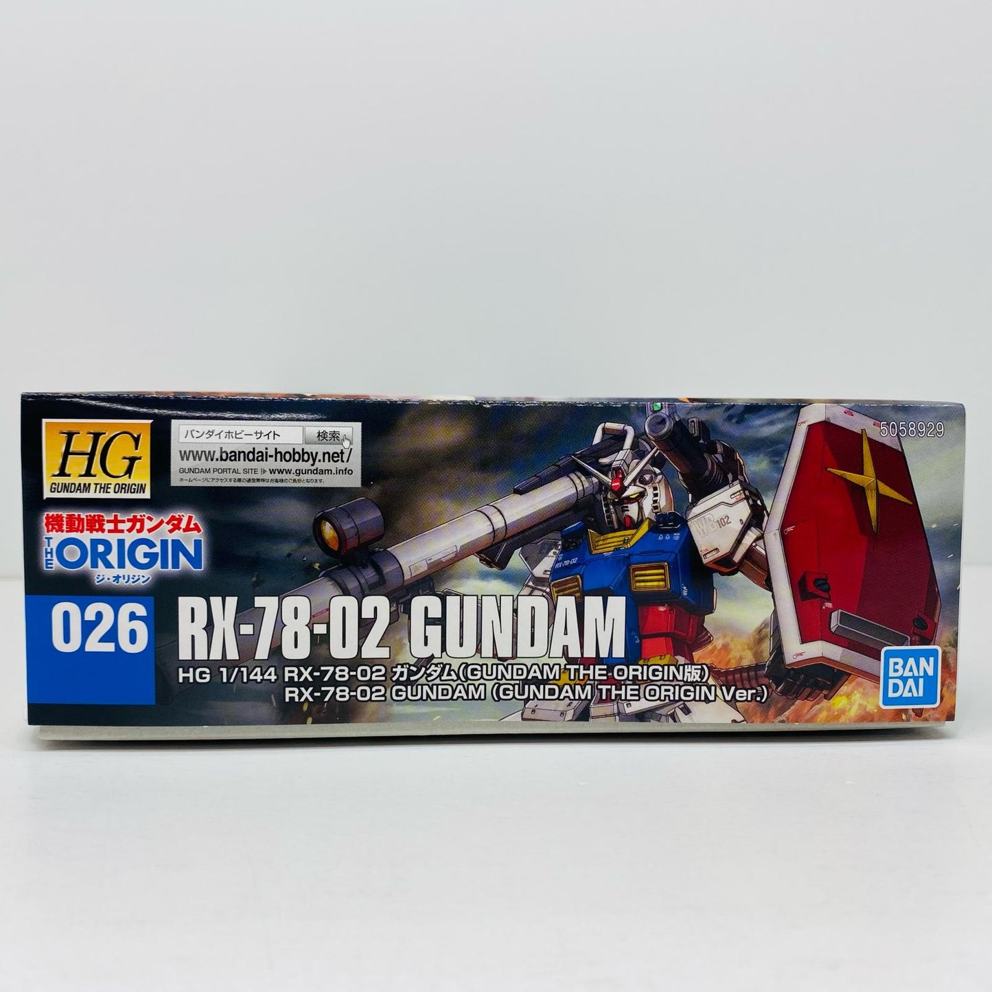 1/144 HG RX-78-02 Gundam (Gundam The Origin Ver.) "Mobile Suit