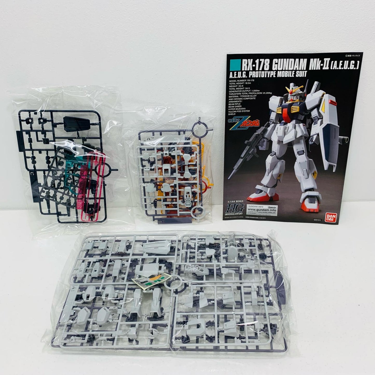 1/144 HGUC REVIVE RX-178 Gundam Mk-II (A.E.U.G. Color) "Mobile Suit Z Gundam"