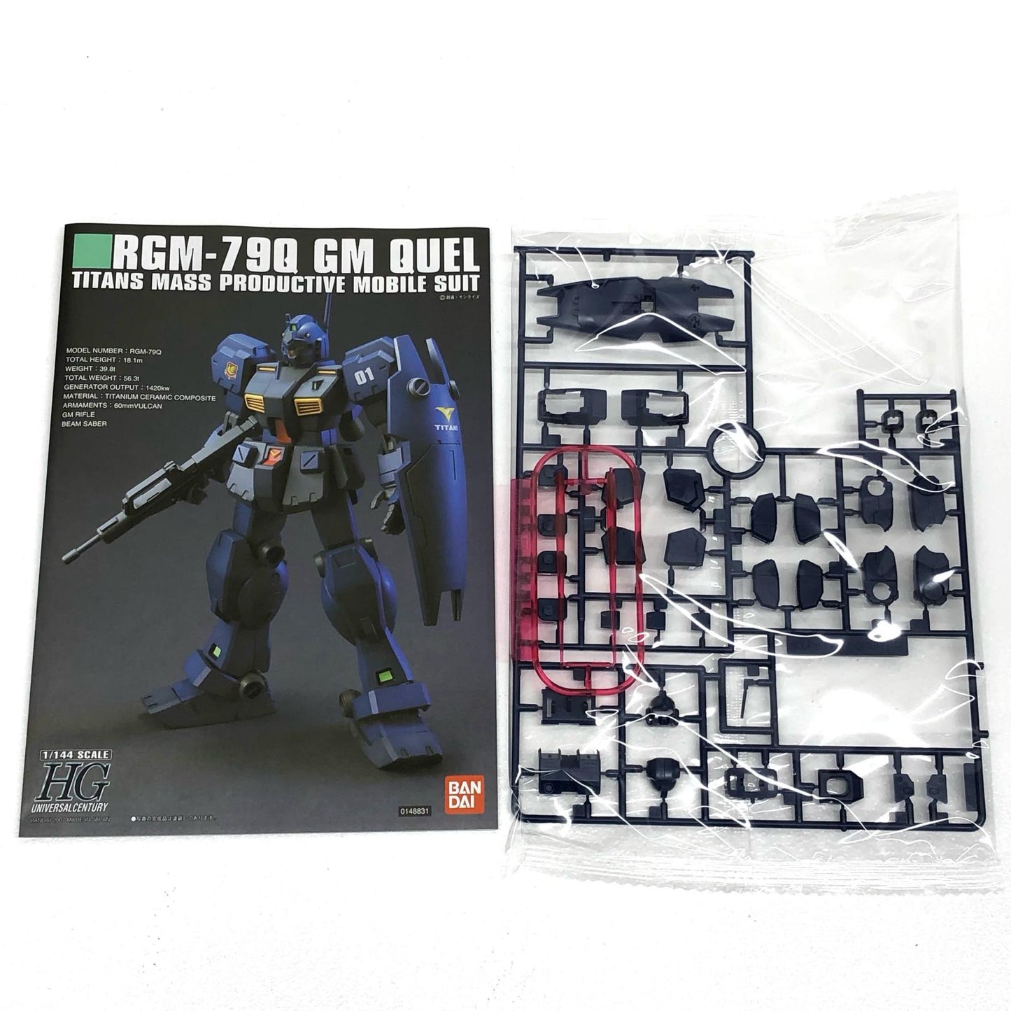 1/144 HGUC RGM-79Q GM QUEL "Mobile Suit Gundam