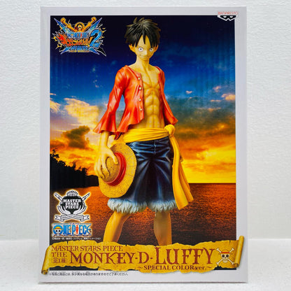 Monkey D. Luffy MASTER STARS PIECE THE MONKEY D. LUFFY ~SPECIAL COLOR ver.~ "DS Software One Piece Gigant Battle! 2 New World Limited Edition" Bonus Figure [Figure]