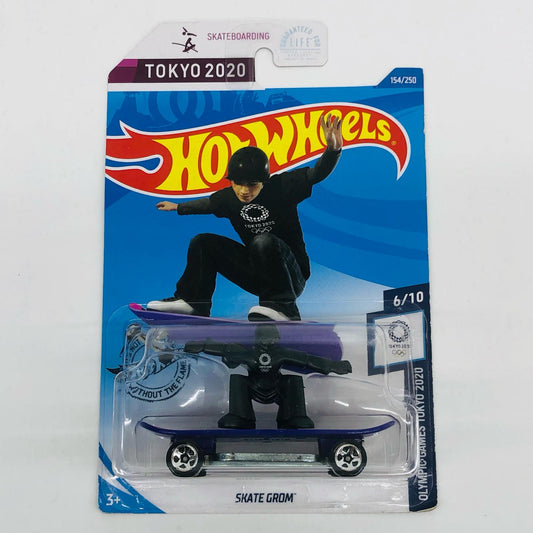 1/64SKATEGROM(ブラック×パープル)「HotWheelsOLYMPICGAMESTOKYO2020」[GHC96]