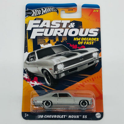 1/64 '70 Chevrolet Nova SS "Hot Wheels Fast & Furious" [HRW42]