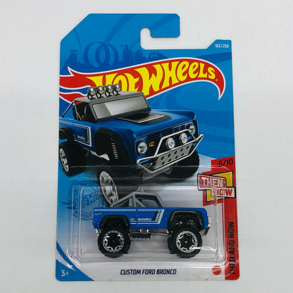 1/64 CUSTOM FORD BRONCO (BLUE X GRAY X BLACK) "Hot Wheels THEN AND NOW" [GTB36-M7C5]