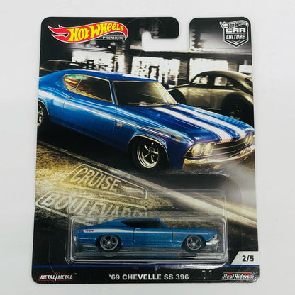1/64 '69 Chevelle SS396 "Hot Wheels Car Culture Cruise Boulevard" [FYN82]