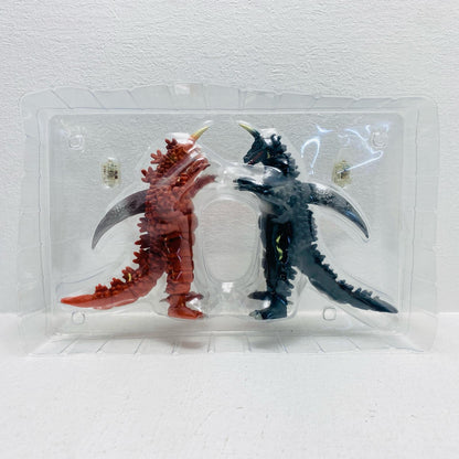Black Giras & Red Giras Shonen Rick Limited Edition "Ultraman Leo" Daikaiju Series Pre-painted PVC Figure