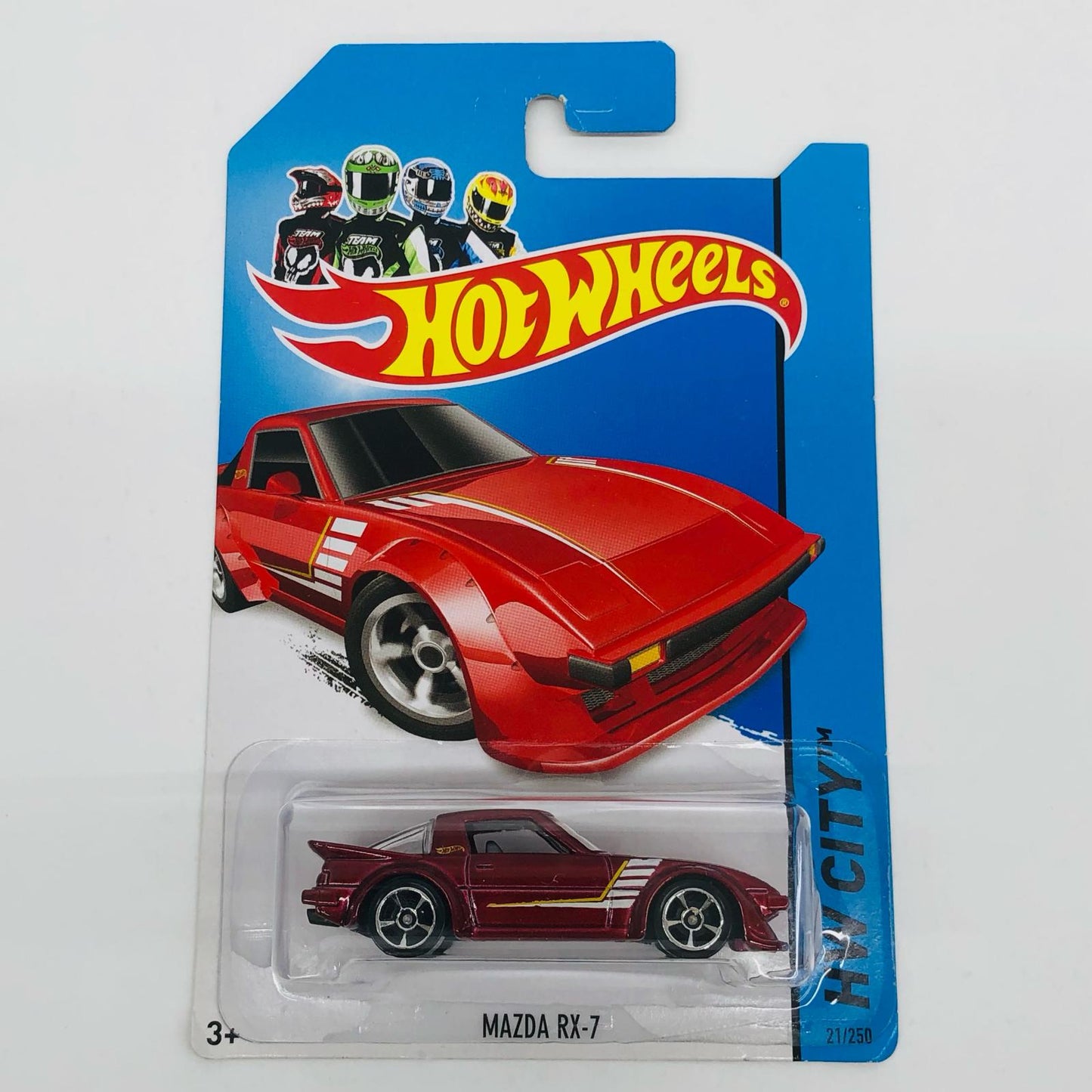 1/64 MAZDA RX-7 (Metallic Red) "Hot Wheels HWCITY" [BFC43-07B3]