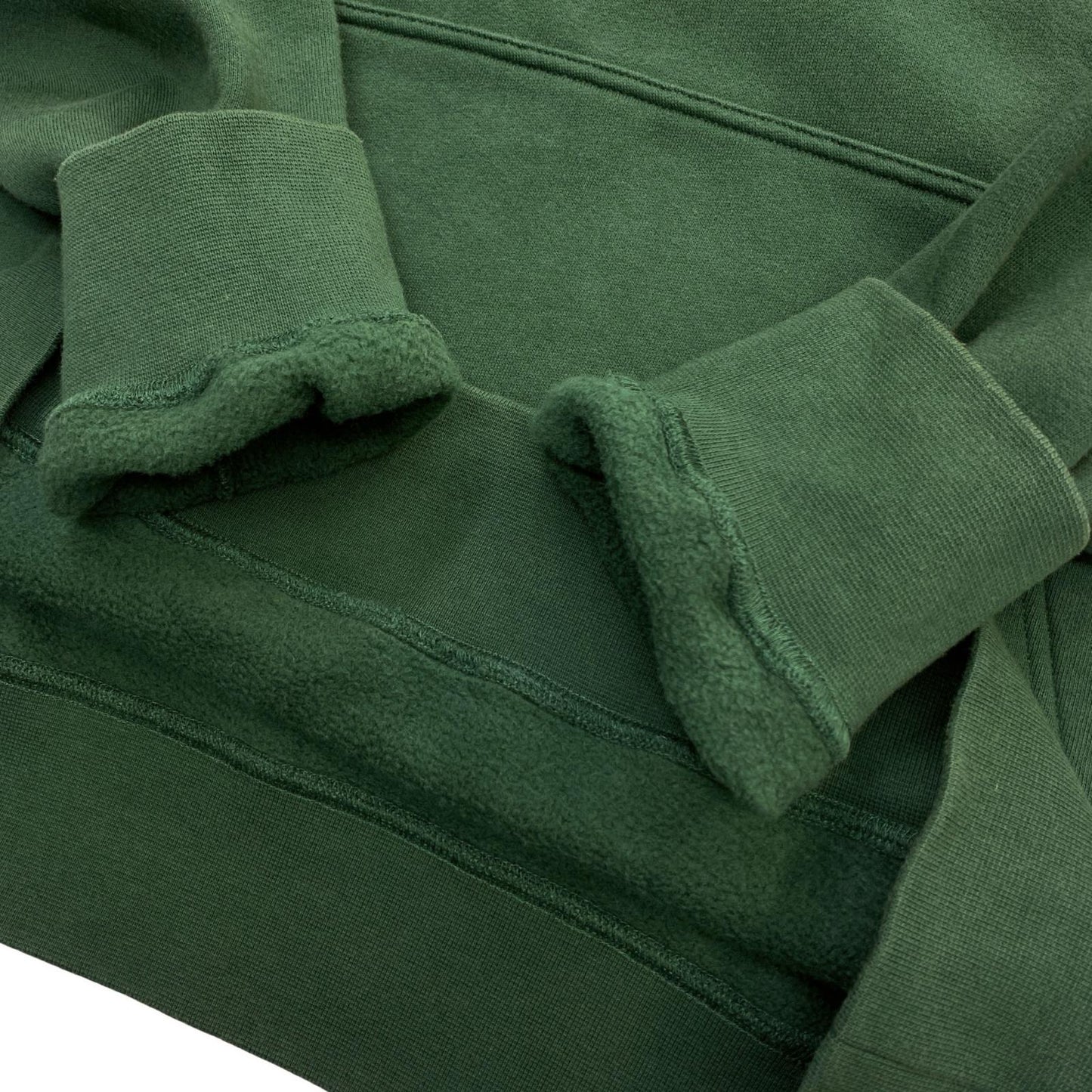 MAISON KITSUNE | BOLD FOX HEAD PATCH COMFORT HOODIE Green Size: M
