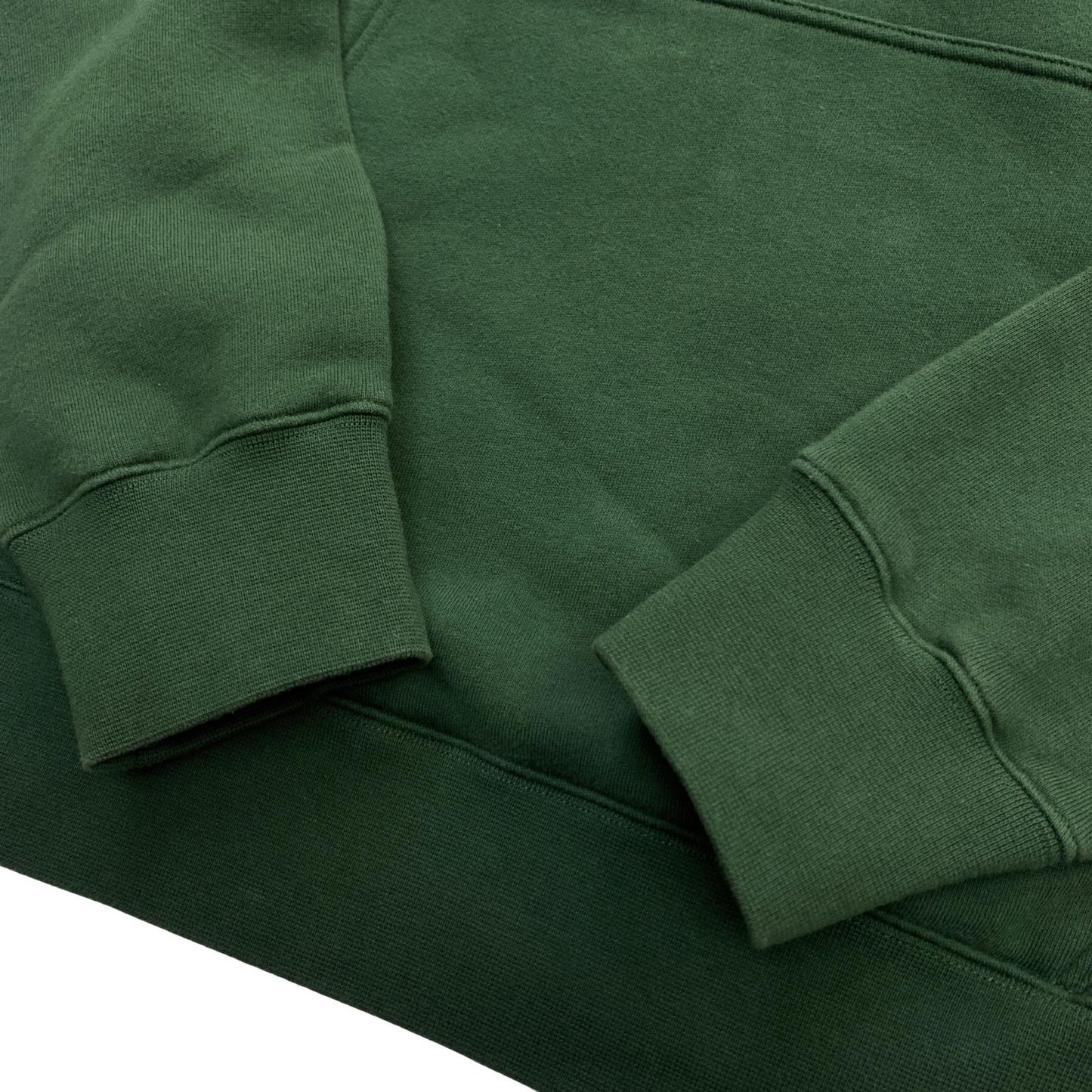 MAISON KITSUNE | BOLD FOX HEAD PATCH COMFORT HOODIE Green Size: M