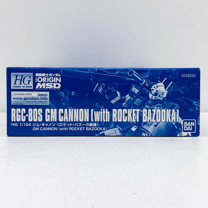 1/144 HG RGC-80S GM Cannon (Rocket Bazooka Equipment) "Mobile Suit Gundam THE ORIGIN MSD" [5059059]