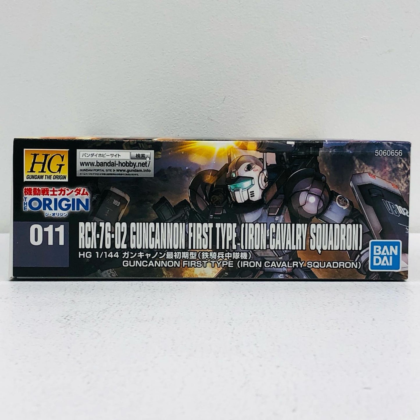 1/144 HG RX-76-02 Guncannon First Type (Iron Cavalry Squadron Machine) "Mobile Suit Gundam THE ORIGIN" [5060656]