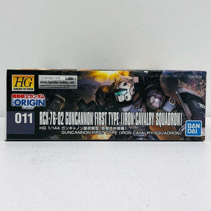 1/144 HG RX-76-02 Guncannon First Type (Iron Cavalry Squadron Machine) "Mobile Suit Gundam THE ORIGIN" [5060656]