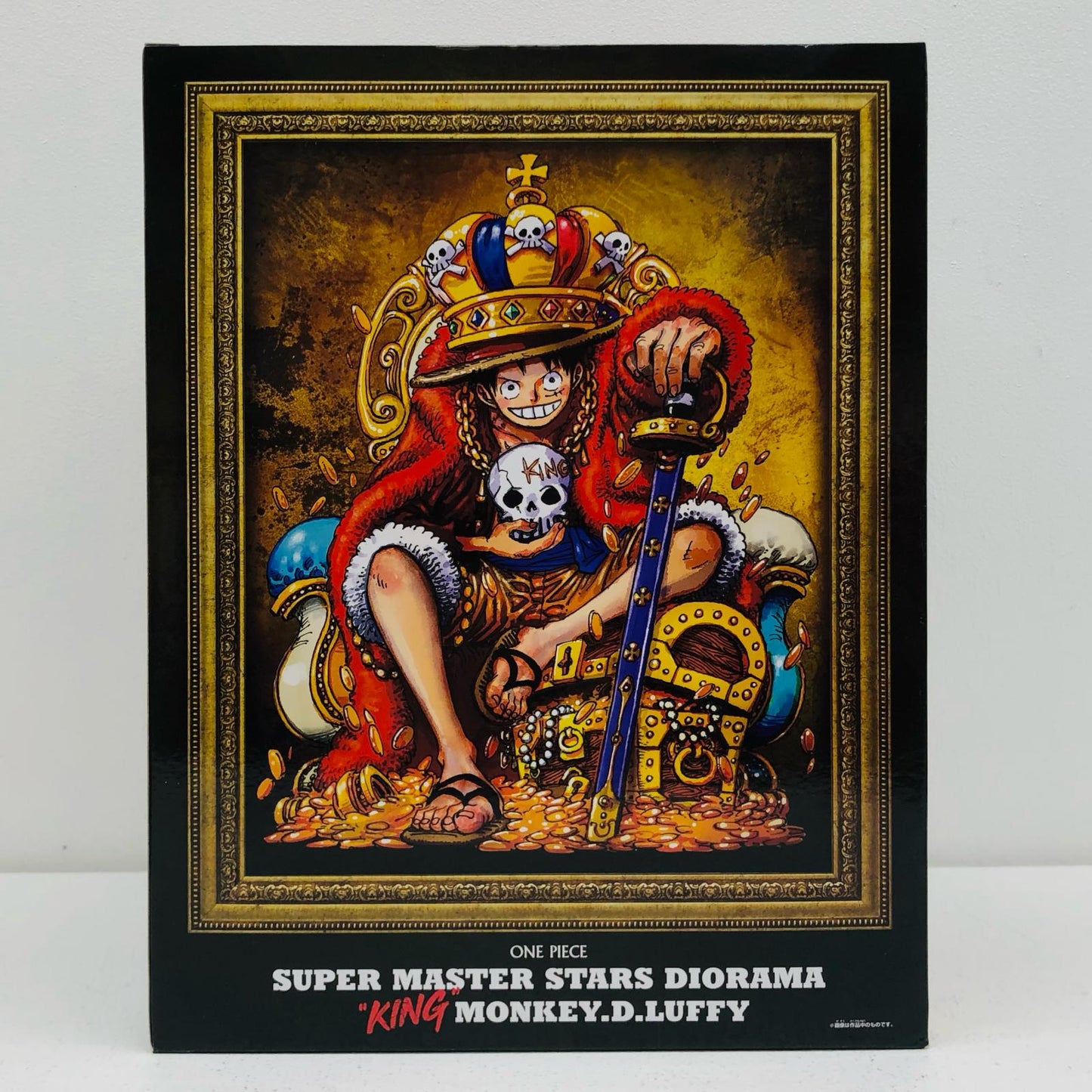 "KING" MONKEY.D.LUFFY "ONE PIECE" SUPER MASTER STARS DIORAMA ONE PIECE BASE All Applicant Service [Figure]