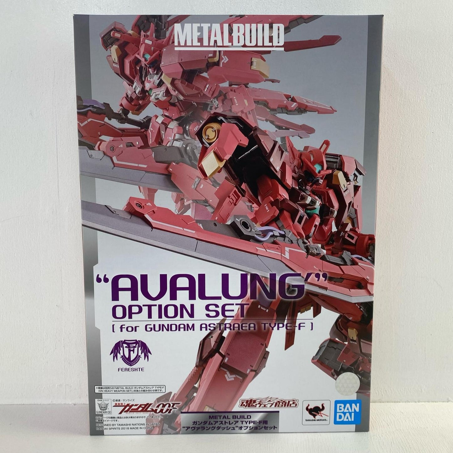 METAL BUILD Gundam Astraea Type-F Avalance Dash Option Set "Mobile Suit Gundam 00F" Tamashii Web Store Limited [Figure]