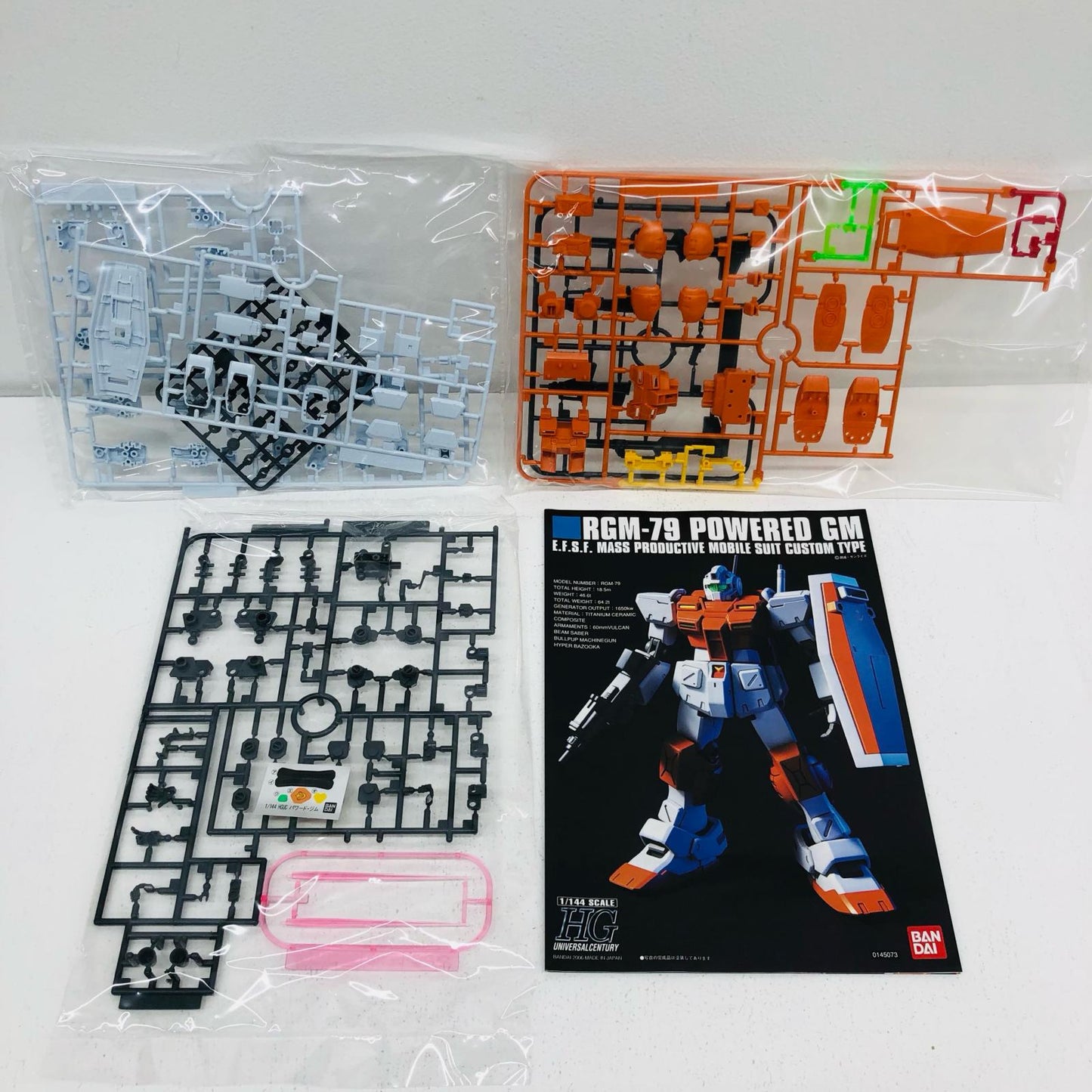 1/144 HGUC RGM-79 Powered GM "Mobile Suit Gundam 0083 Stardust Memory" [5060969]
