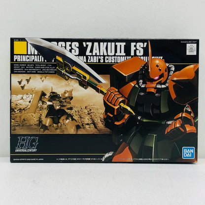 1/144HGUCMS-06FSザクII(ガルマ専用機)「機動戦士ガンダム」