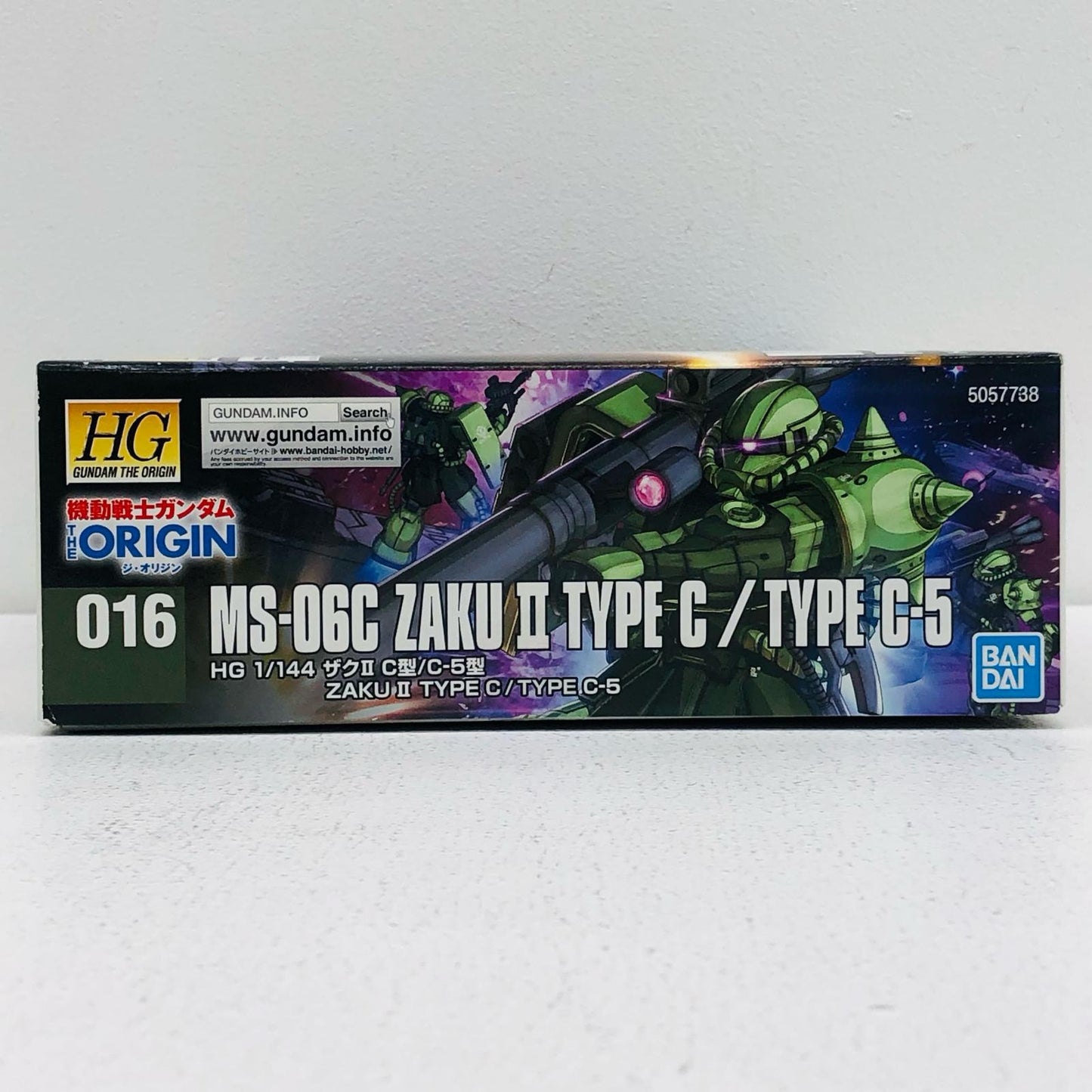 1/144 HG MS-06C Zaku II C Type/C-5 Type "Mobile Suit Gundam THE ORIGIN Clash at Loum"