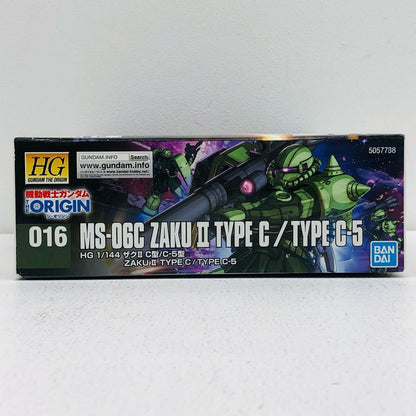 1/144 HG MS-06C Zaku II C Type/C-5 Type "Mobile Suit Gundam THE ORIGIN Clash at Loum"