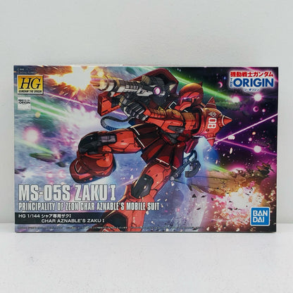 1/144 HG MS-05S Char Aznable's Zaku I "Mobile Suit Gundam THE ORIGIN"