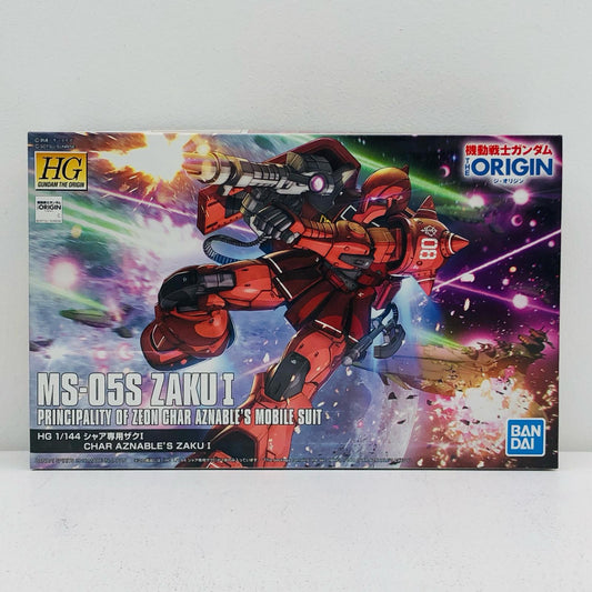 1/144HGMS-05Sシャア専用ザクI「機動戦士ガンダムTHEORIGIN」