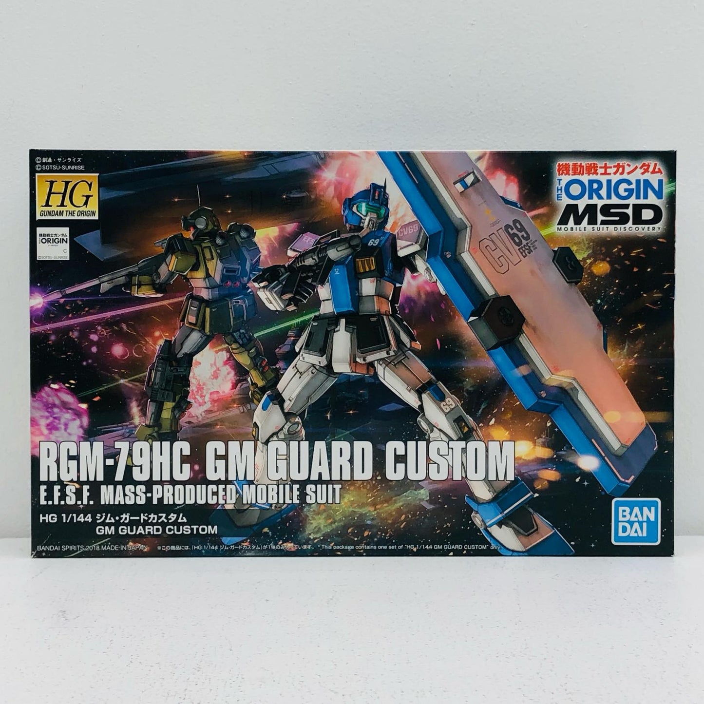 1/144 HG RGM-79HC GM Guard Custom "Mobile Suit Gundam THE ORIGIN MSD" [5060657]