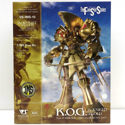 1/100 The Knight of Gold =Delta Belun 3007= "The Five Star Stories" Injection Assembly Mortar Headd Series Volks Hobby Tengoku Web Exclusive [VS-IMS-10]