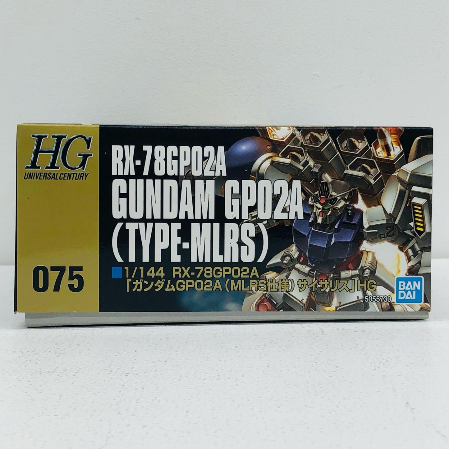 1/144 HGUC RX-78GP02A Gundam Physalis (MLRS Specification) "Mobile Suit Gundam 0083 Stardust Memory" [0148830]