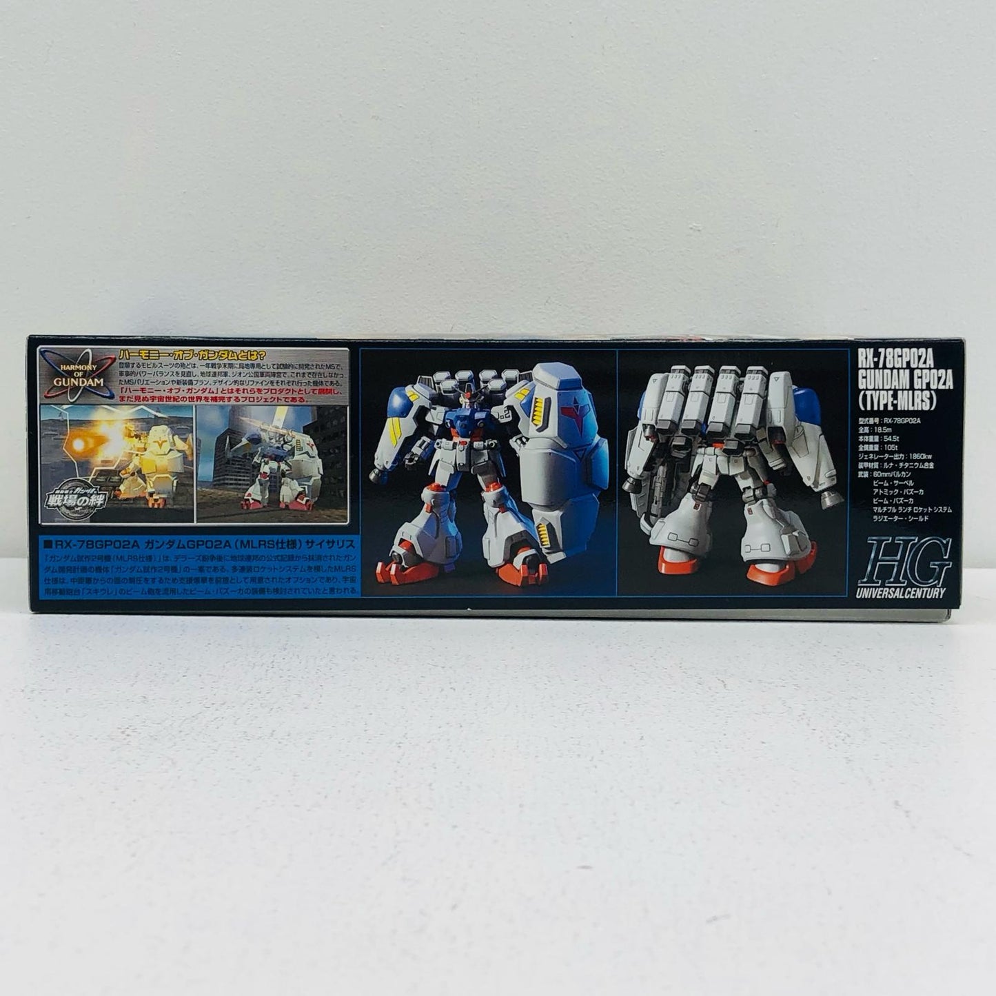 1/144 HGUC RX-78GP02A Gundam Physalis (MLRS Specification) "Mobile Suit Gundam 0083 Stardust Memory" [0148830]