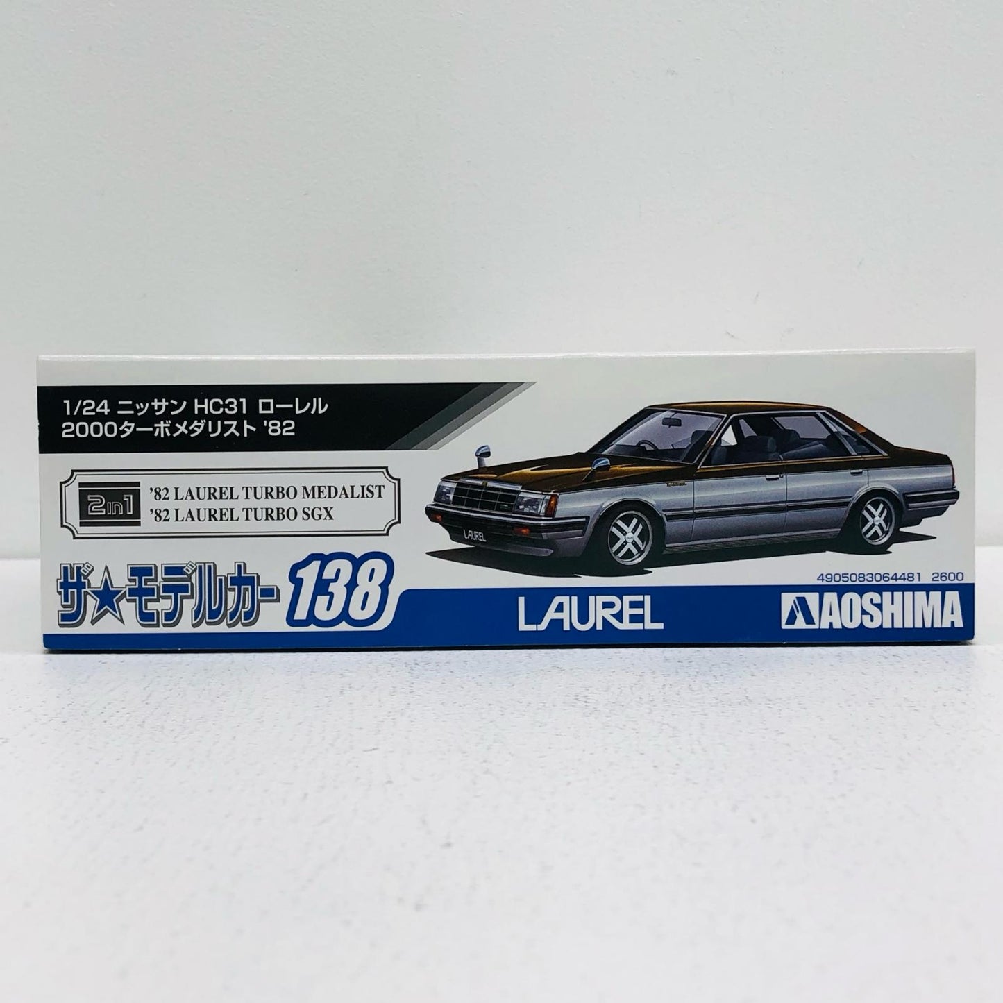 1/24 Nissan HC31 Laurel 2000 Turbo Medalist '82 "The ☆ Model Car No. 138" [64481]