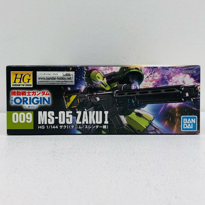 1/144 HG MS-05 Zaku I (Denim/Slender's Machine) "Mobile Suit Gundam THE ORIGIN" [5059026]