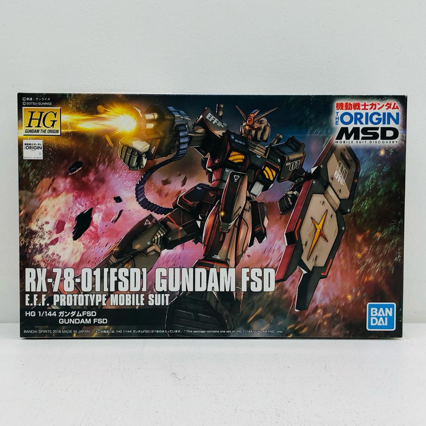 1/144 HG RX-78-01[FSD] Gundam FSD "Mobile Suit Gundam THE ORIGIN MSD Cucuruz Doan's Island"