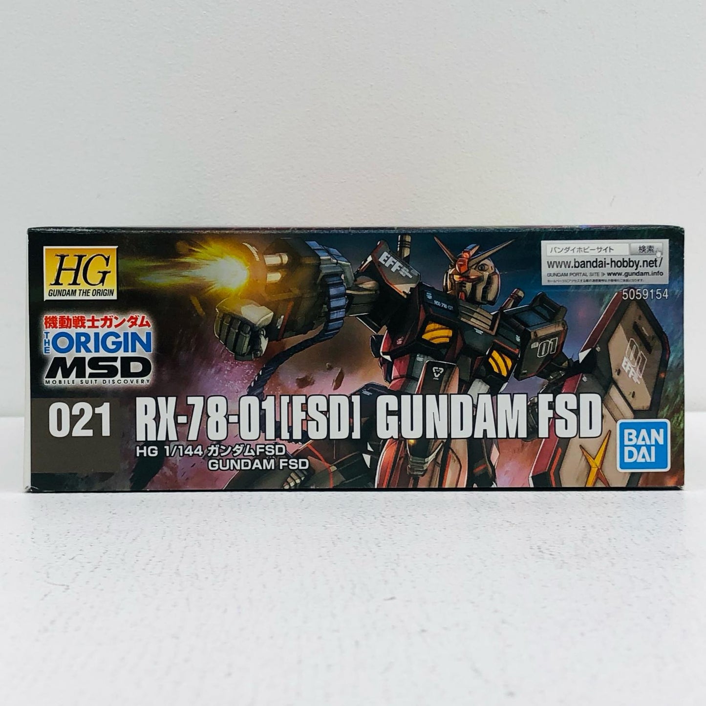 1/144 HG RX-78-01[FSD] Gundam FSD "Mobile Suit Gundam THE ORIGIN MSD Cucuruz Doan's Island"