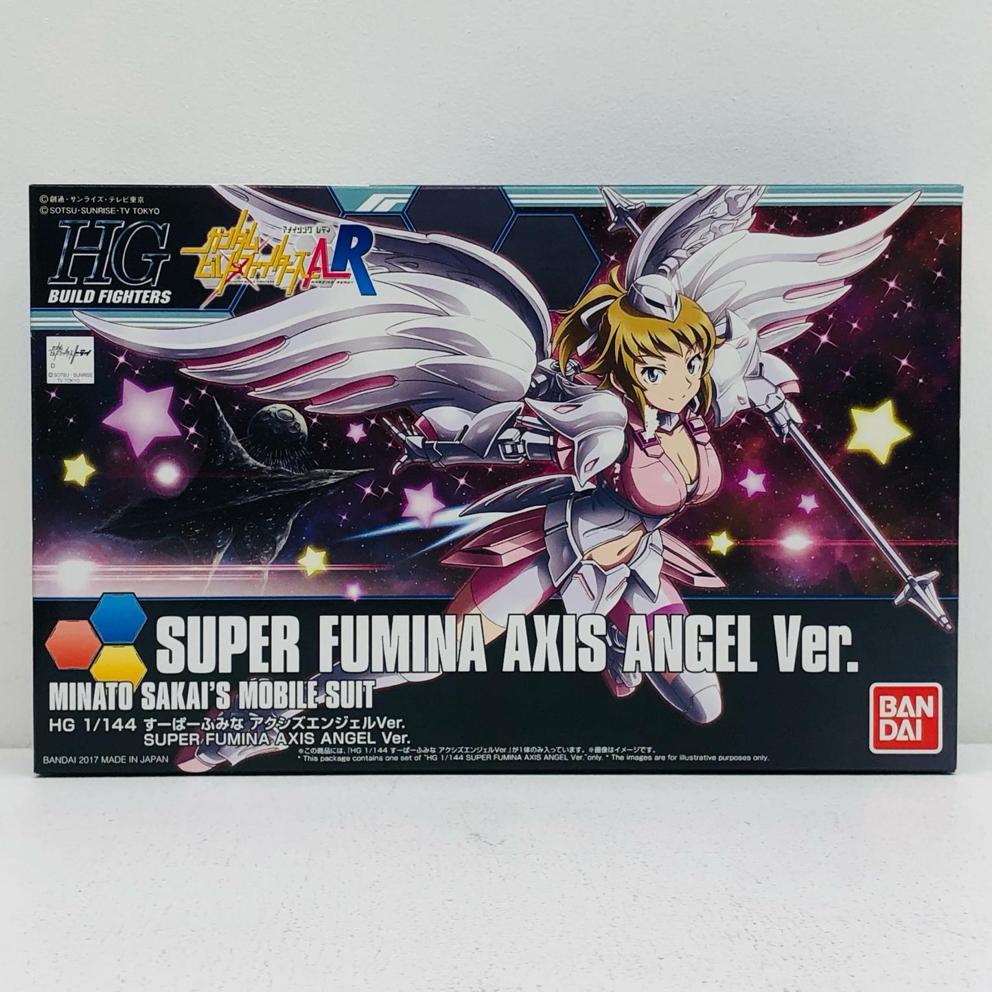 1/144HGBFすーぱーふみなアクシズエンジェルVer.「ガンダムビルドファイターズトライ」