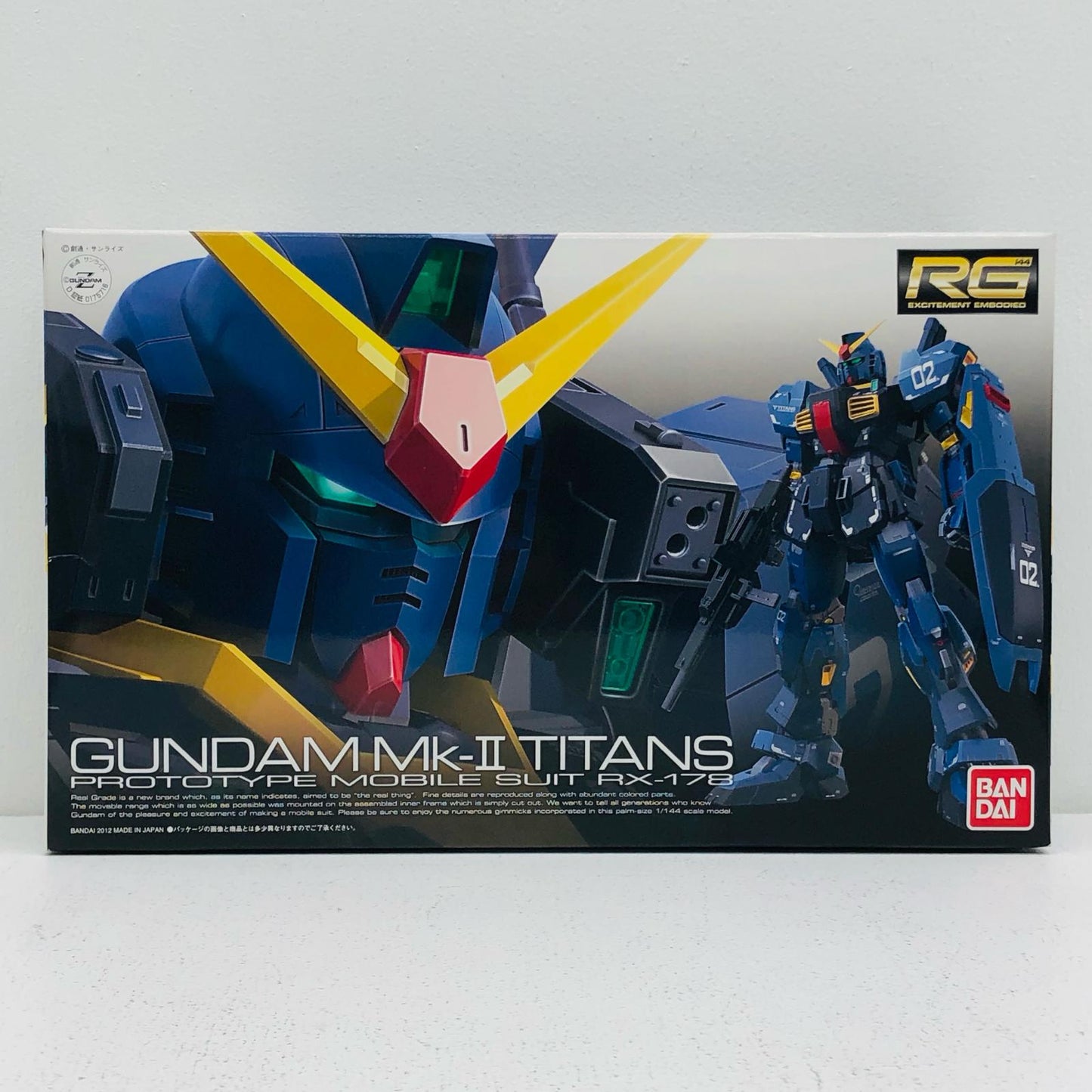 1/144 RG RX-178 Gundam Mk-II (Titans specification) "Mobile Suit Z Gundam" [0175716]
