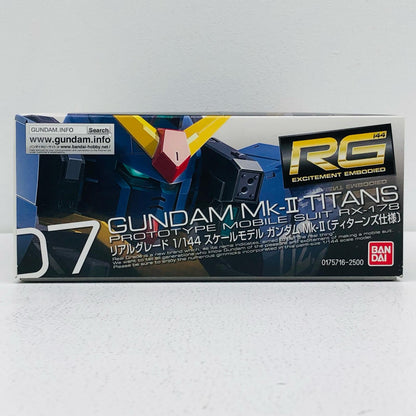 1/144 RG RX-178 Gundam Mk-II (Titans specification) "Mobile Suit Z Gundam" [0175716]