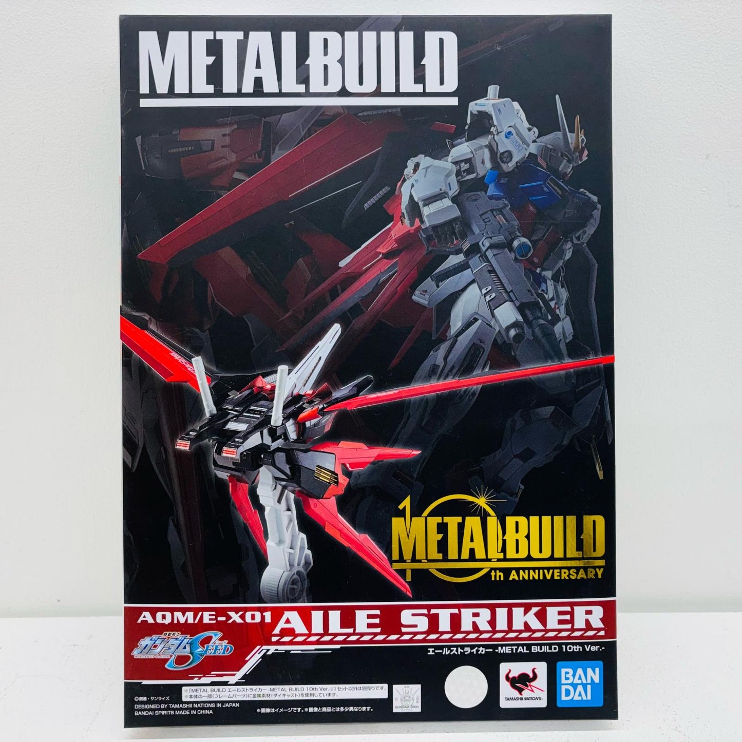 METAL BUILD Aile Striker -METAL BUILD 10th Ver.- "Mobile Suit Gundam SEED" Tamashii Web Store Limited [Figure]