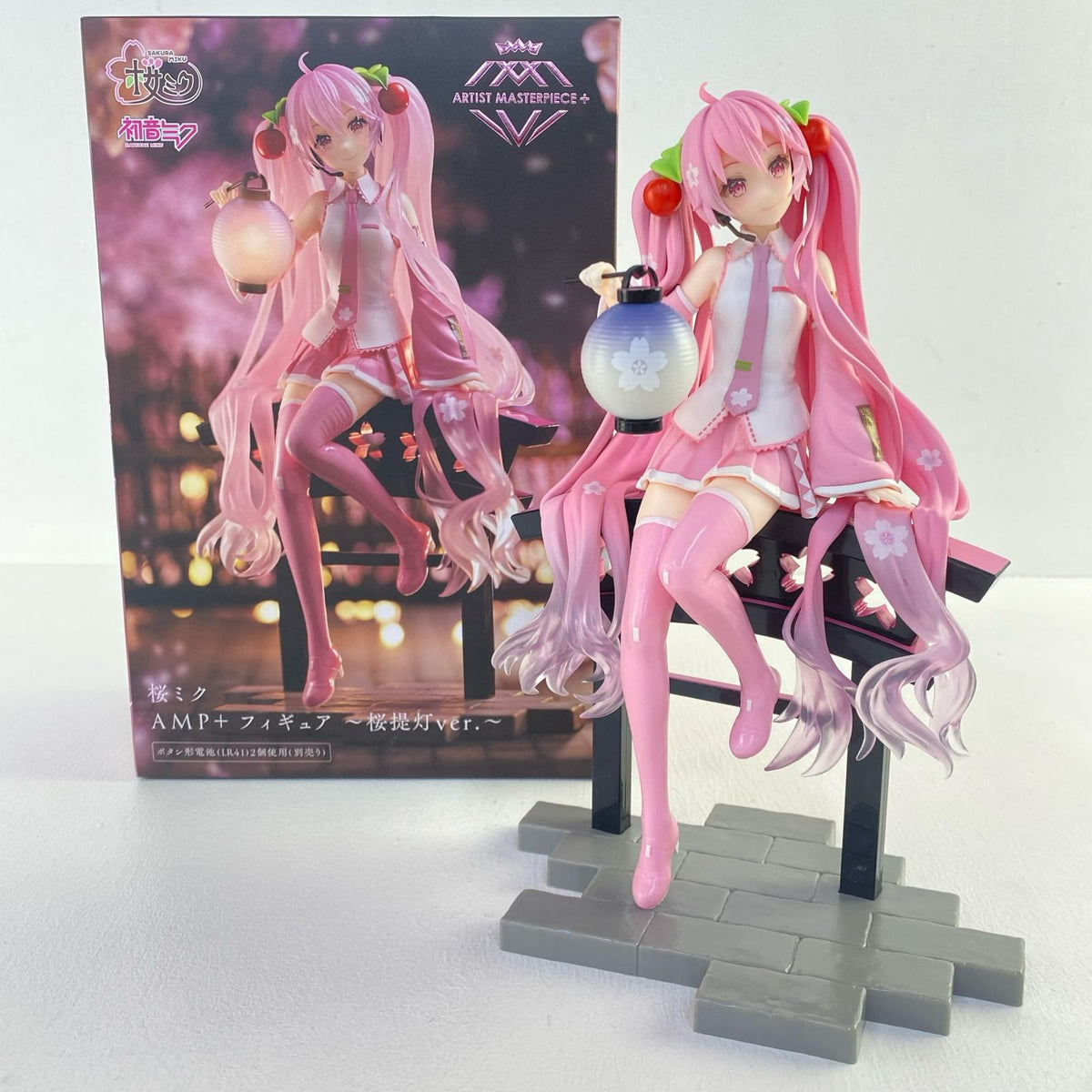フィギュア 桜ミクAMP+フィギュア～桜提灯ver.～「キャラクター・ボーカル・シリーズ01初音ミク」 桜ミク AMP+ 451554400【フィギュア】【三重本店】