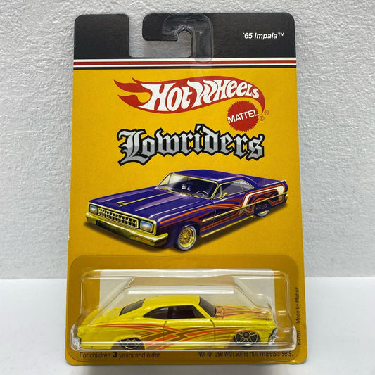 ホットウィール Lowriders Impala’65イエロー
