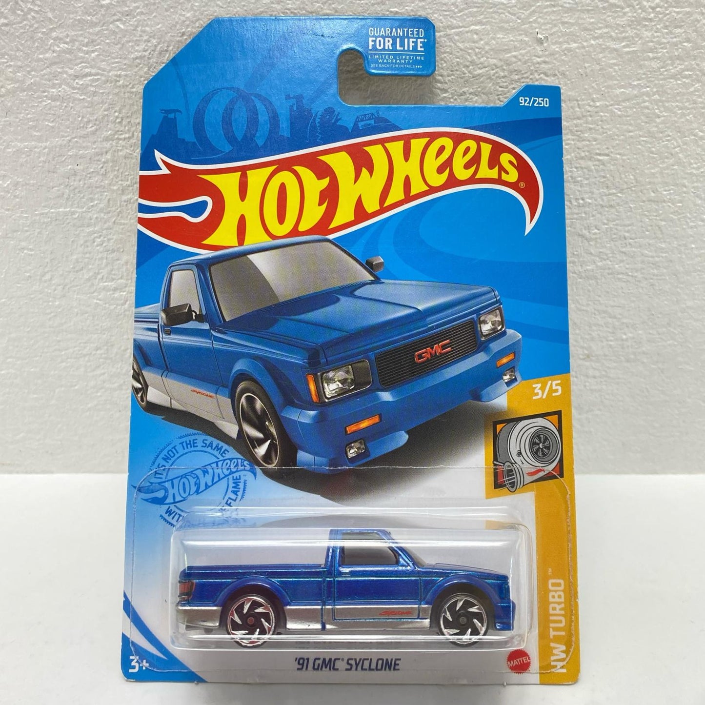 Hot Wheels GMC SYCLONE Blue x Grey