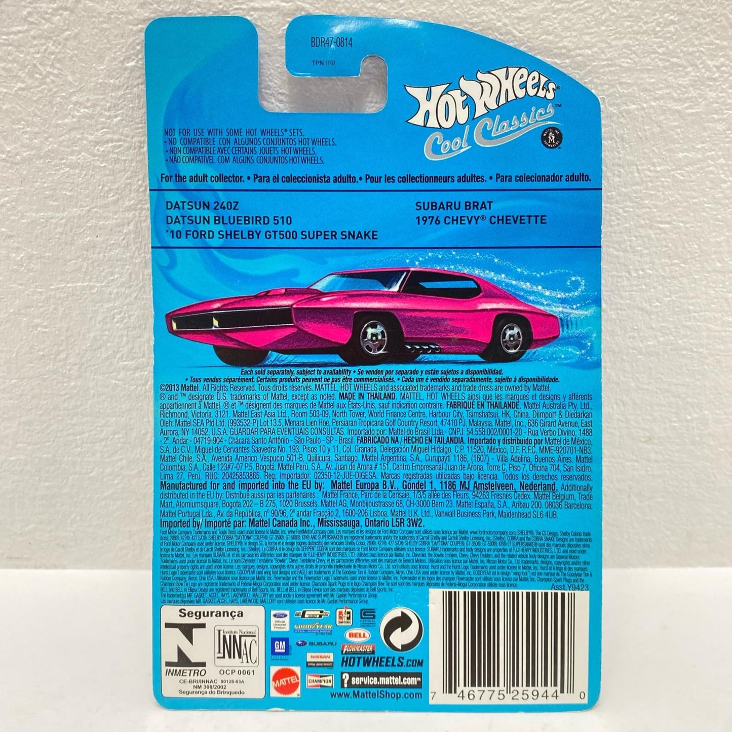 Hot Wheels Cool Classics DATSUN 240Z Silver
