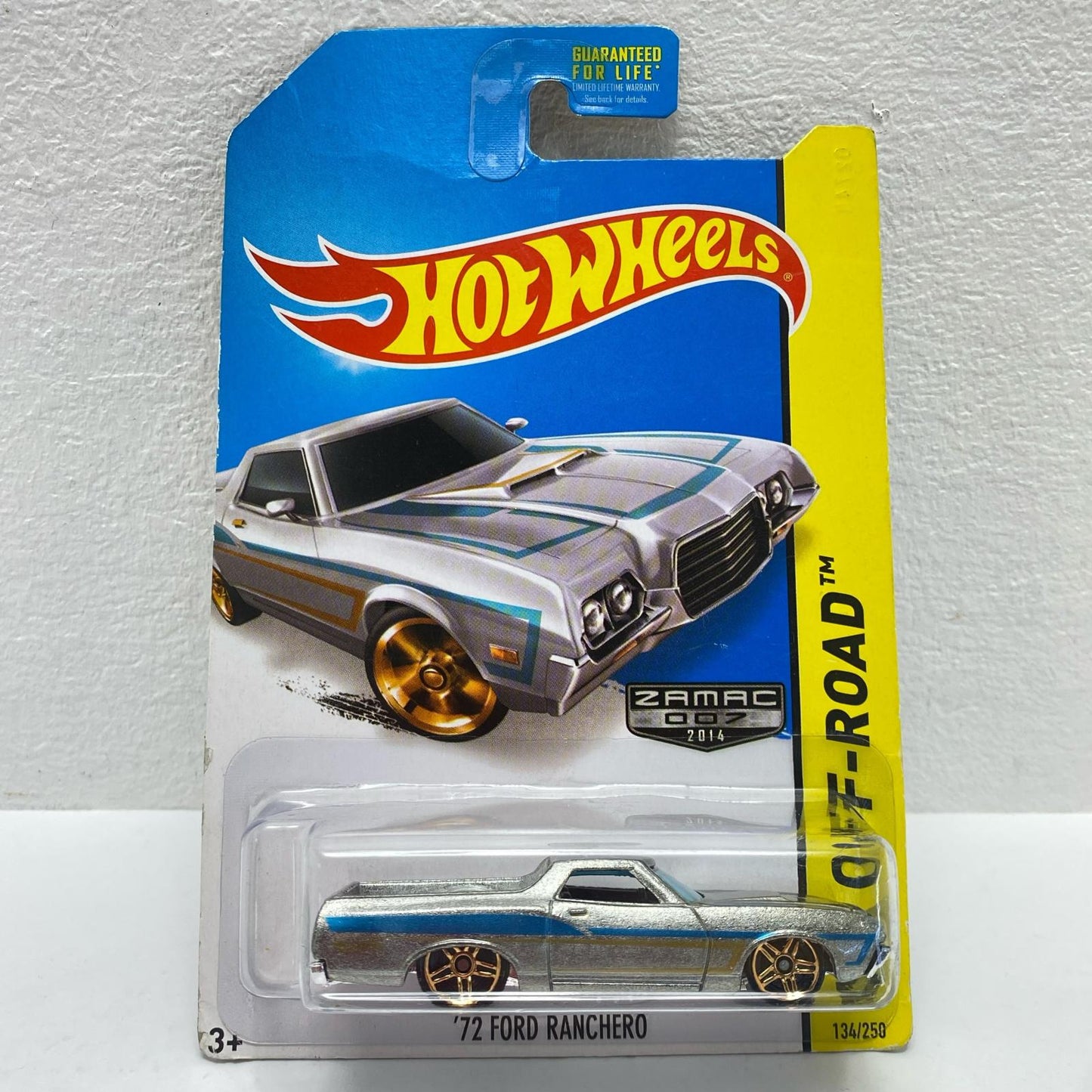 Hot Wheels OFF-ROAD '72 FORD RANCHERO ZAMAC Silver